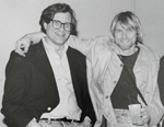 El autor con Kurt Cobain